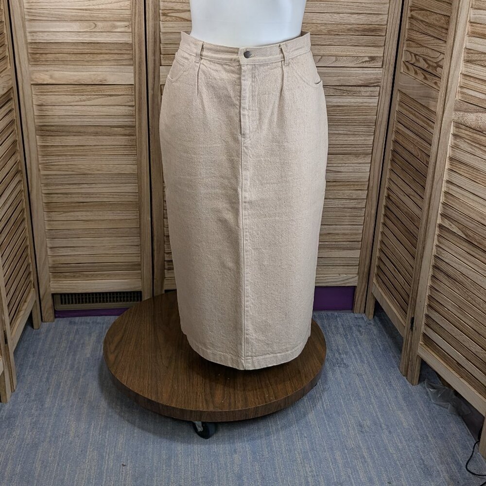 Willowbend VINTAGE Beige Skirt Size 16